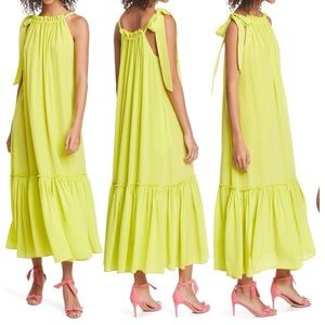 Le Superbe tie shoulder maxi dress
